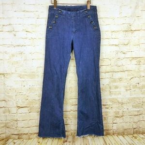 Comptoir Des Cotonniers Sailor Button Frayed Jean